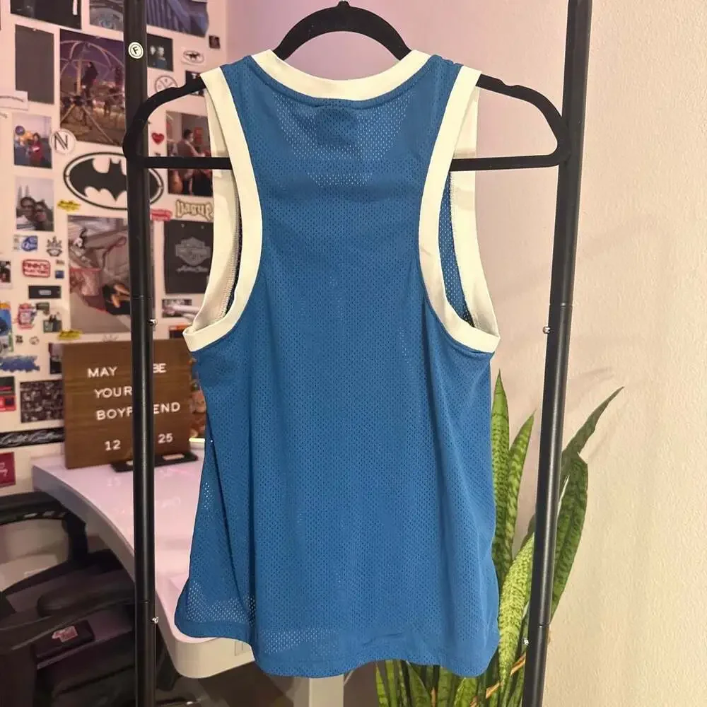 Jordan Basketball Jersey 23 Blue Retro Tank Top
